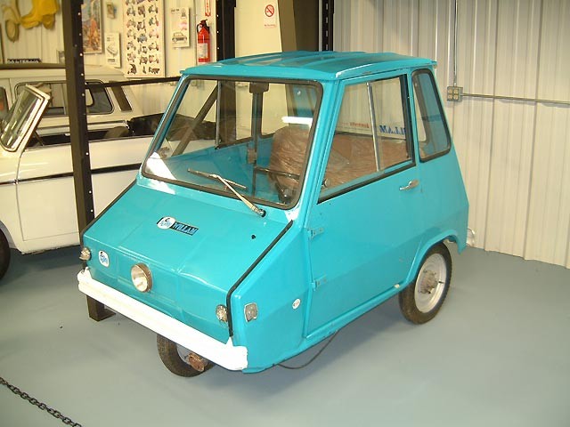 CASALINI, Sulky type II, microcar, The first type had only …