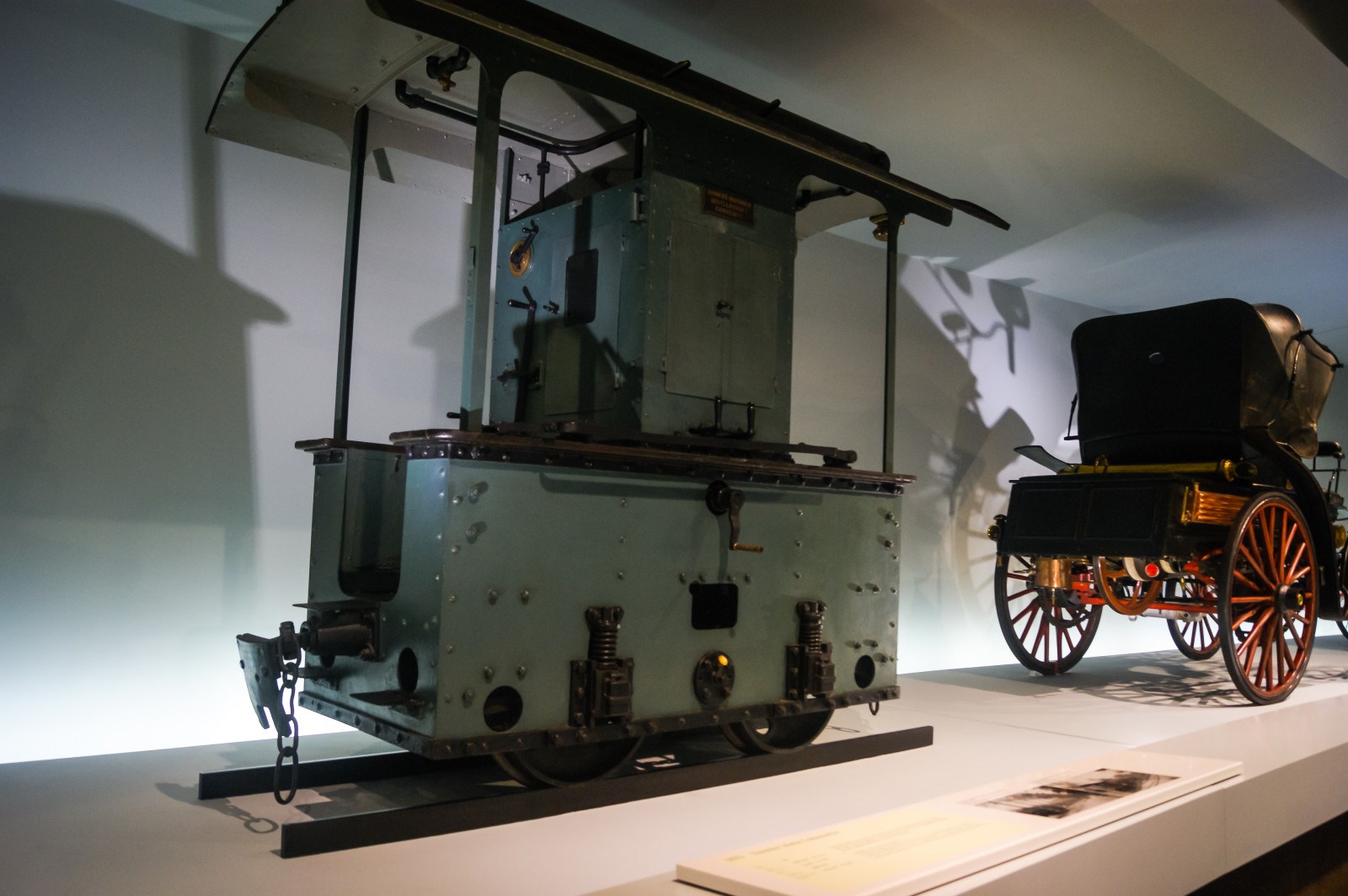 1893 Daimler Motorized Locomotive Museum Exhibit 360carmuseum Com